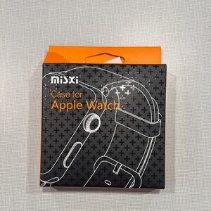 Amazon Black and Orange Apple Watch Case